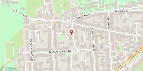 Karte der Umgebung von Nansenstr. 13, 14471 Potsdam