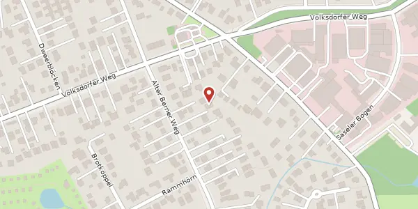 Karte der Umgebung von Alter Berner Weg 15a, 22393 Hamburg