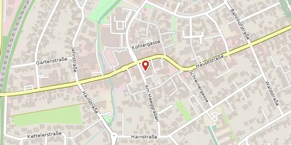 Karte der Umgebung von Hauptstr. 47b, 63486 Bruchköbel