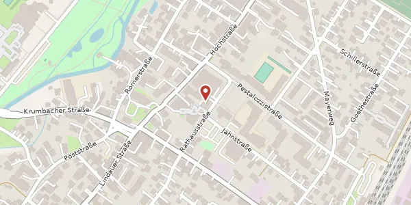 Karte der Umgebung von Rathausstr. 5, 86399 Bobingen