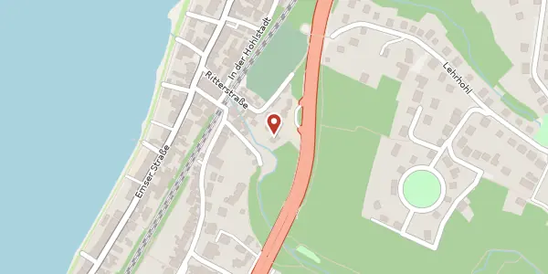Karte der Umgebung von Ritterstr. 24, 56076 Koblenz
