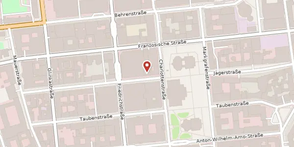 Karte der Umgebung von Jägerstraße 59, 10117 Berlin