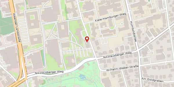 Karte der Umgebung von Goßlerstraße 1, 37073 Göttingen