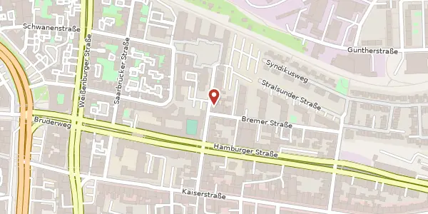 Karte der Umgebung von Gerichtsstr. 19, 44135 Dortmund