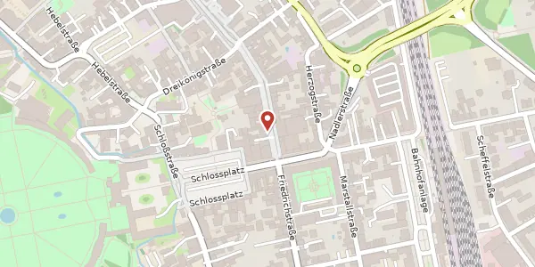 Karte der Umgebung von Mannheimer Str. 5, 68723 Schwetzingen