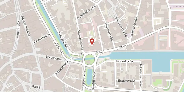 Karte der Umgebung von Stau 15/17, 26122 Oldenburg