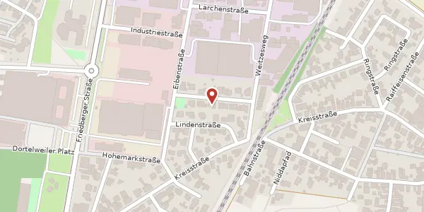 Karte der Umgebung von Kastanienstr. 8, 61118 Bad Vilbel