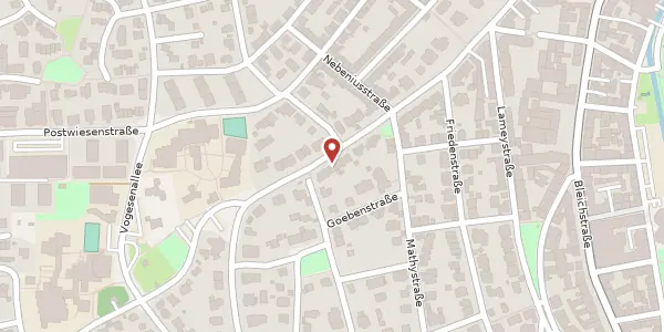Karte der Umgebung von Schwarzwaldstr. 39, 75173 Pforzheim