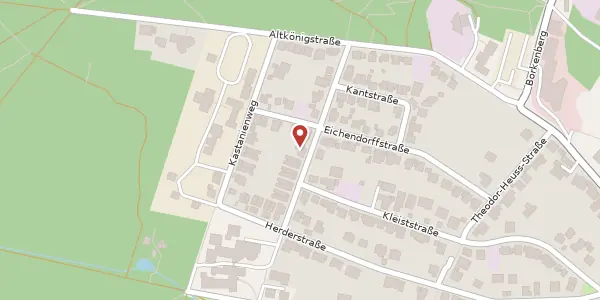 Karte der Umgebung von Gerhart-Hauptmann-Str. 11, 61440 Oberursel
