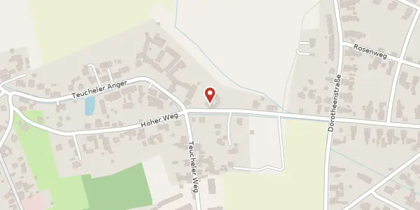 Karte der Umgebung von Dürerweg 27, 06886 Lutherstadt Wittenberg