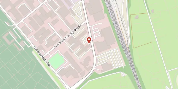 Karte der Umgebung von Dudenstraße 46, 68167 Mannheim