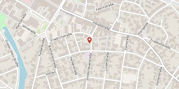 Karte der Umgebung von Goldscheuerstraße 6, 77694 Kehl