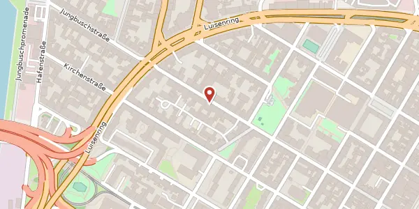 Karte der Umgebung von G7 14, 68159 Mannheim