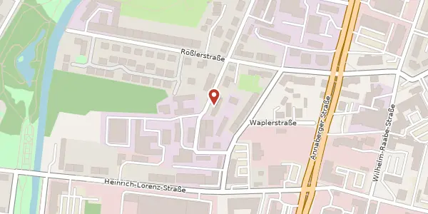 Karte der Umgebung von Straßburger Straße 27, 09120 Chemnitz