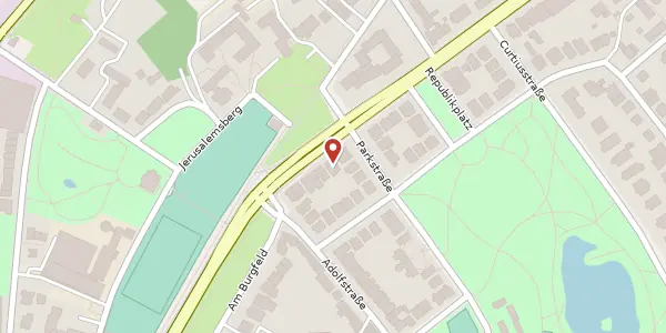Karte der Umgebung von Travemünder Allee 6, 23568 Lübeck