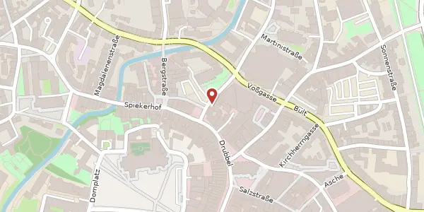 Karte der Umgebung von Neubrückenstr. 73, 48143 Münster