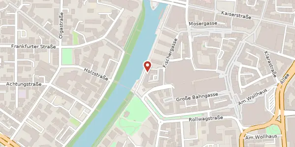 Karte der Umgebung von Obere Neckarstraße 6, 74072 Heilbronn
