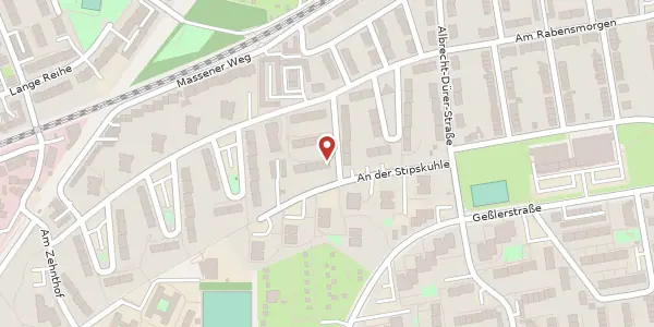 Karte der Umgebung von Liebermannstr. 13, 44141 Dortmund