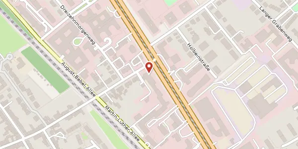 Karte der Umgebung von Godesberger Allee 127, 53175 Bonn