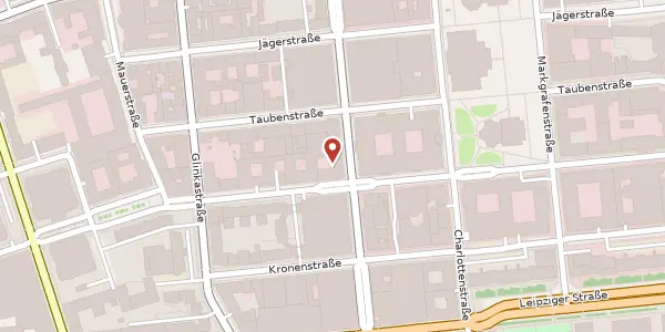 Karte der Umgebung von Friedrichstraße 183, 10117 Berlin