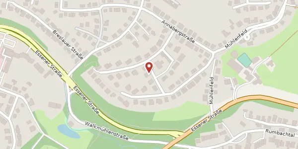 Karte der Umgebung von Hirschberger Str. 5, 45470 Mülheim an der Ruhr