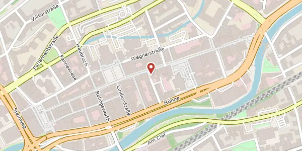Karte der Umgebung von Werther Hof 1, 42275 Wuppertal