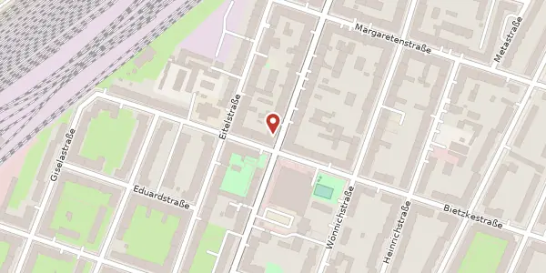 Karte der Umgebung von Weitlingstraße 58, 10317 Berlin