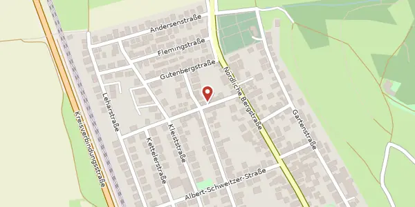Karte der Umgebung von Schillerstraße 10, 69469 Weinheim