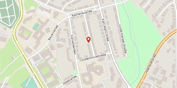 Karte der Umgebung von Dr.-Hahn-Str. 32, 52066 Aachen