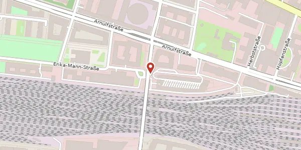 Karte der Umgebung von Hackerbrücke 6, 80335 München