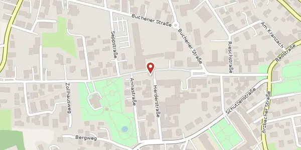Karte der Umgebung von Ludwigstr. 17, 83646 Bad Tölz