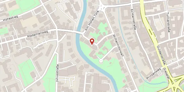 Karte der Umgebung von Pawelstraße 5, 38118 Braunschweig