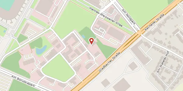 Karte der Umgebung von Heinz-Nixdorf-Str. 20, 41179 Mönchengladbach