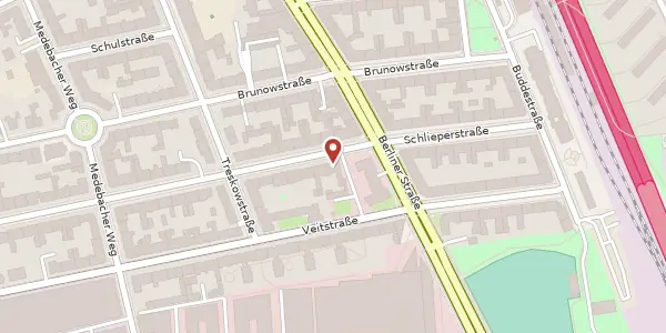 Karte der Umgebung von Schlieperstraße 70, 13507 Berlin