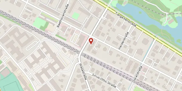Karte der Umgebung von Wiener Straße 80 a, 01219 Dresden