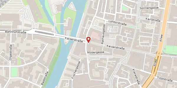 Karte der Umgebung von Kaiserstraße 6, 74072 Heilbronn