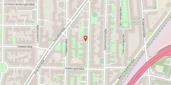 Karte der Umgebung von Wielandstraße 9, 12159 Berlin
