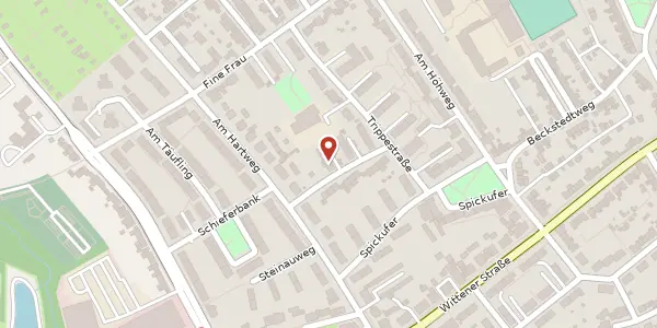 Karte der Umgebung von Riewepläßken 6, 44149 Dortmund