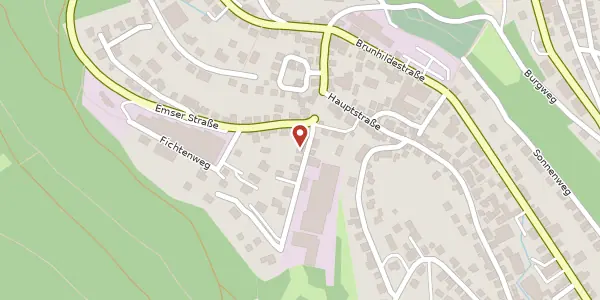 Karte der Umgebung von Eichwaldstr. 2, 61389 Schmitten