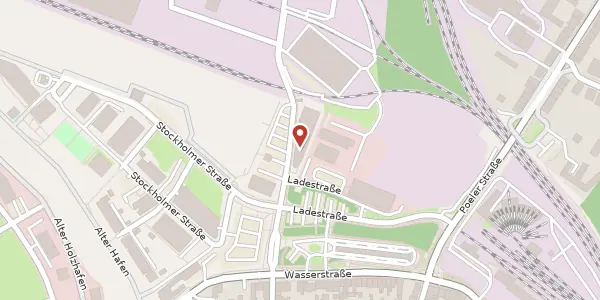 Karte der Umgebung von Kopenhagener Straße 1, 23966 Wismar