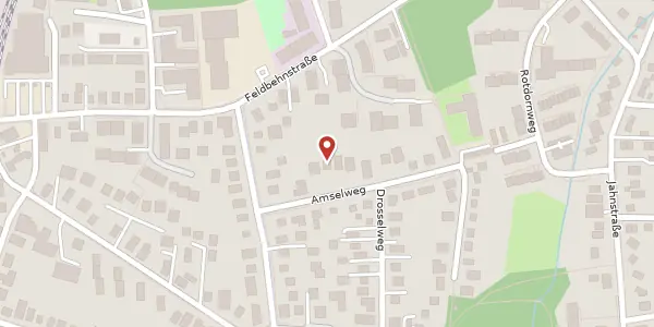 Karte der Umgebung von Amselweg 5, 25451 Quickborn