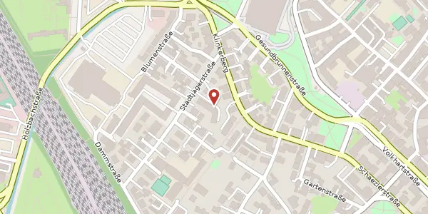 Karte der Umgebung von Stadtjägerstr. 7 a, 86152 Augsburg