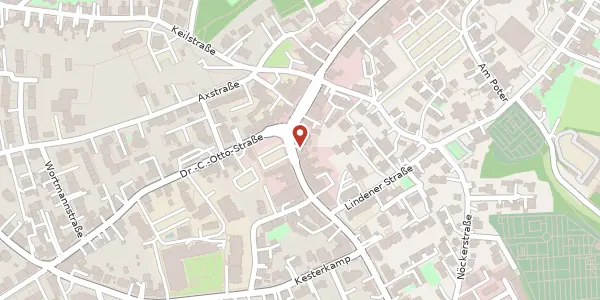 Karte der Umgebung von Hattinger Str. 847, 44879 Bochum