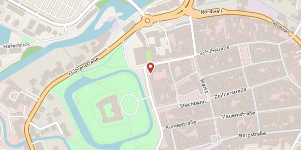Karte der Umgebung von Schloßplatz 6, 29221 Celle