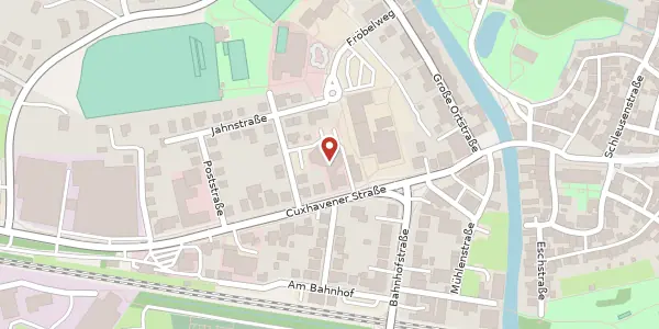 Karte der Umgebung von Cuxhavener Straße 18, 21762 Otterndorf