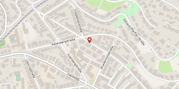 Karte der Umgebung von Seestraße 75, 70174 Stuttgart