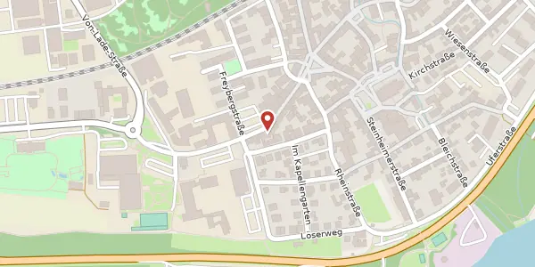Karte der Umgebung von Rüdesheimer Str. 21, 65366 Geisenheim