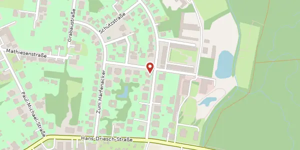 Karte der Umgebung von Otto-Schmiedt-Straße 26, 04179 Leipzig