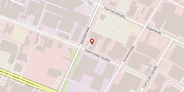 Karte der Umgebung von Gesmolder Str. 55, 49084 Osnabrück