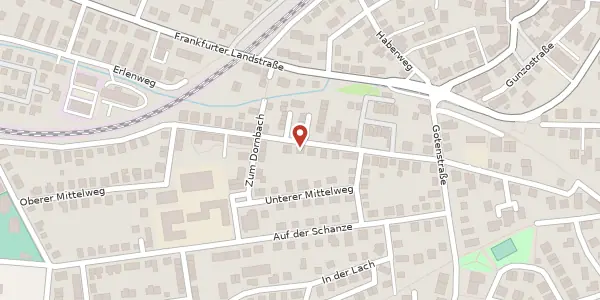 Karte der Umgebung von Feldstr. 23, 61352 Bad Homburg